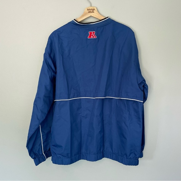 NFL COLTS Football Vintage V-Neck Windbreaker in Blue Men’s Size Large - Picture 9 of 9